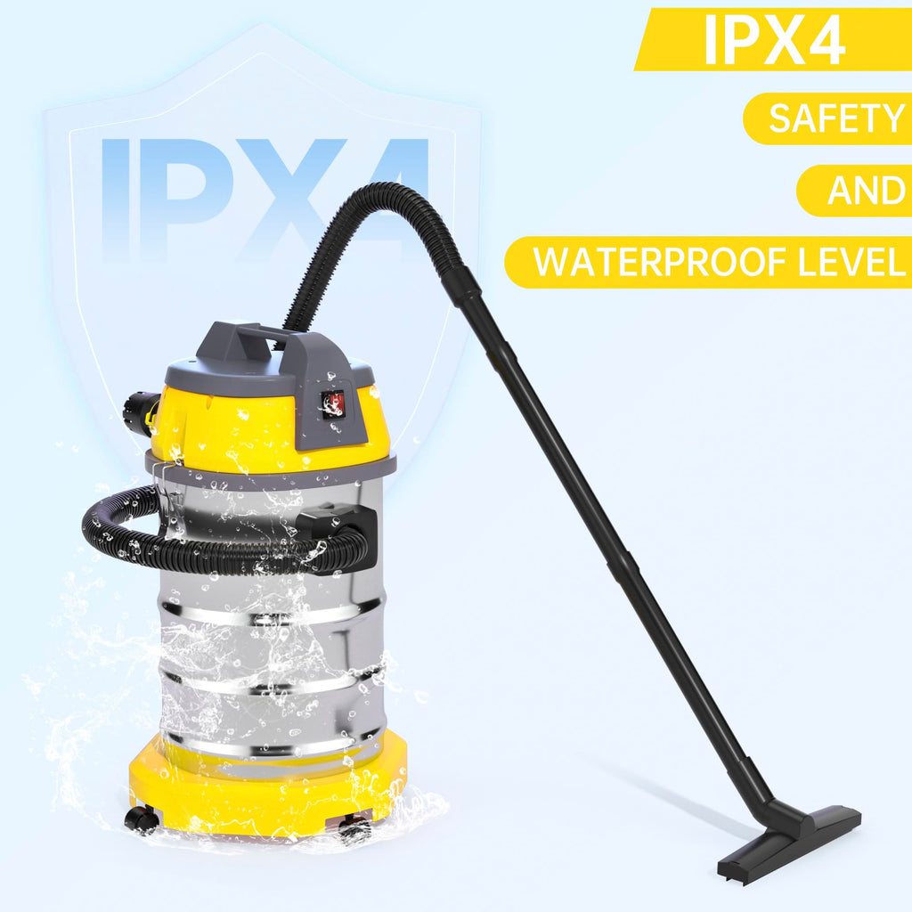 10 Gallon 8 Peak Hp Wet/Dry Shop Vacuum with Attachments L5878