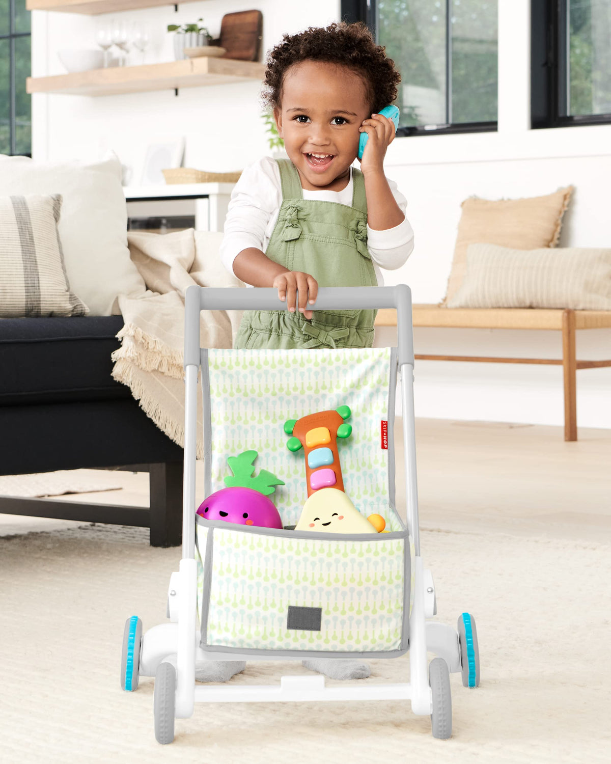 4-in-1 Sit to Stand Baby Walker with 40+ Activities E486
