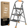 3 Step Ladder 600lbs Folding Step Stool B264