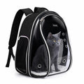Cat Carrier Backpack Bubble 18 Lbs Black H8643