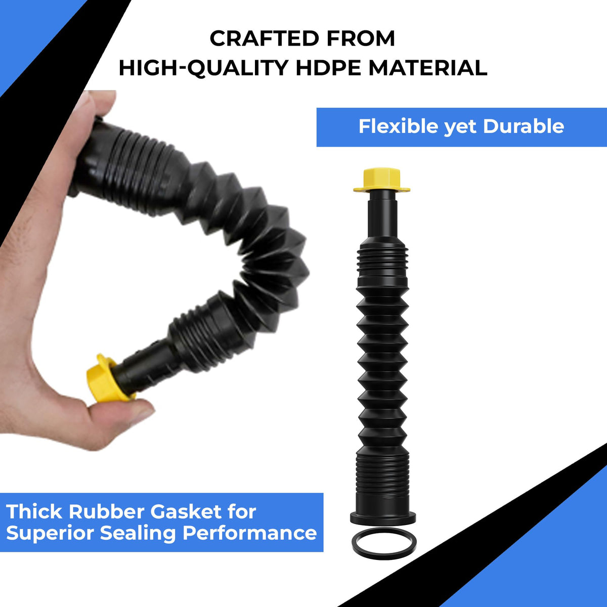 Gas Can Spout Replacement with Flexible Nozzle C479