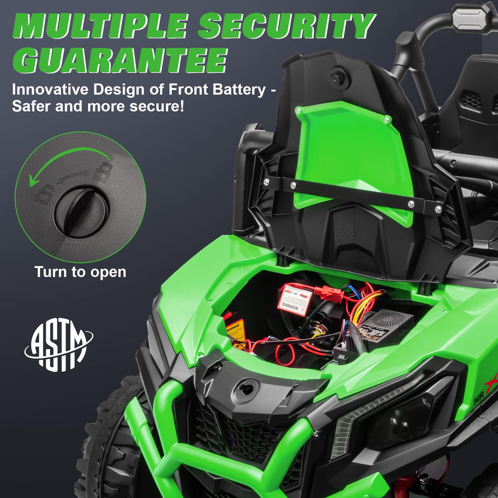 2 Seater 24V Powered Ride on Car with Remote L936