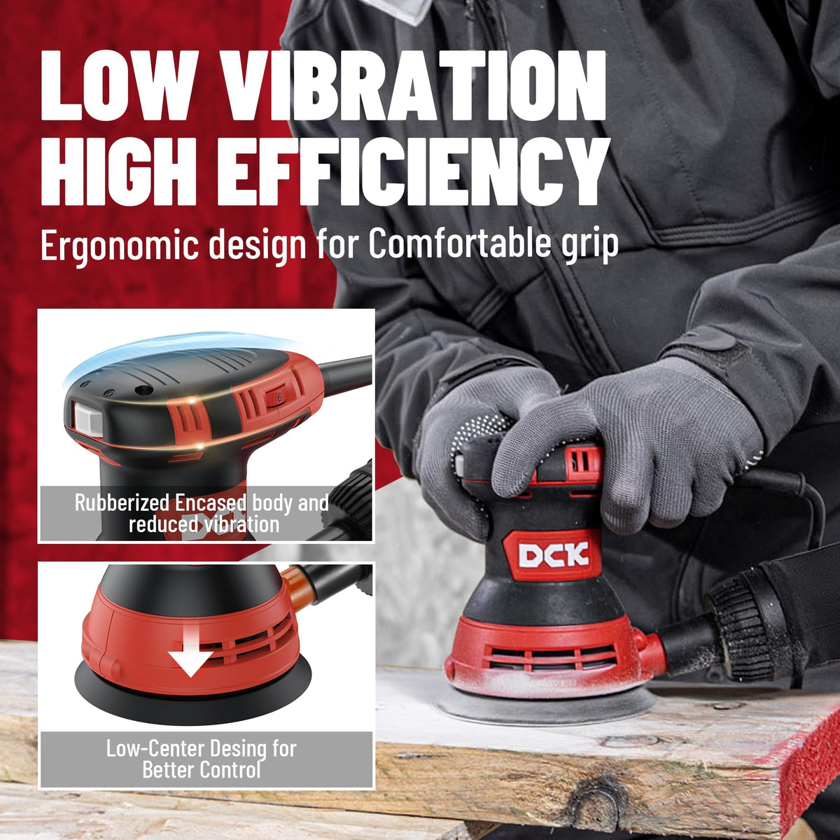 3.0 AMP Corded Random Orbital Sander J409