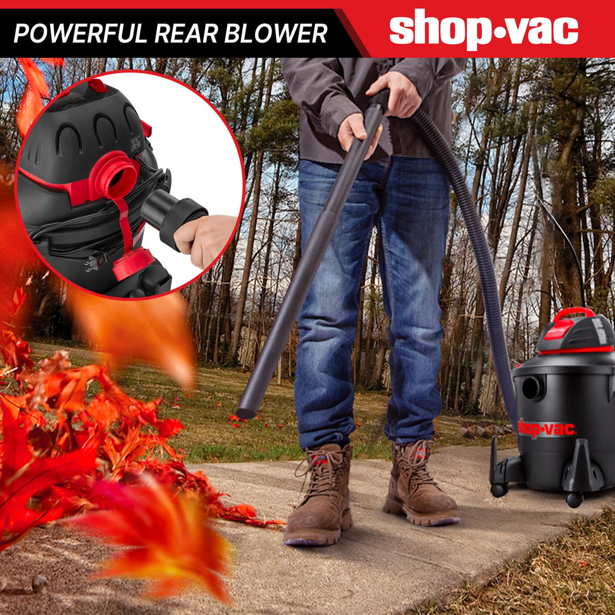 8 Gallon Wet/Dry Vacuum with Blower W5835