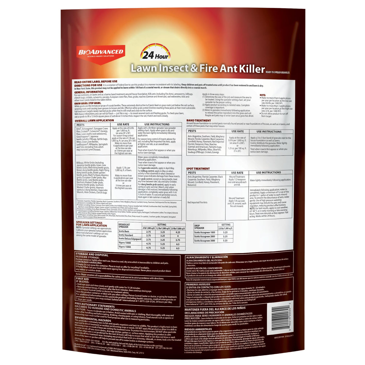 20 lb Granules Insect Killer Y48859