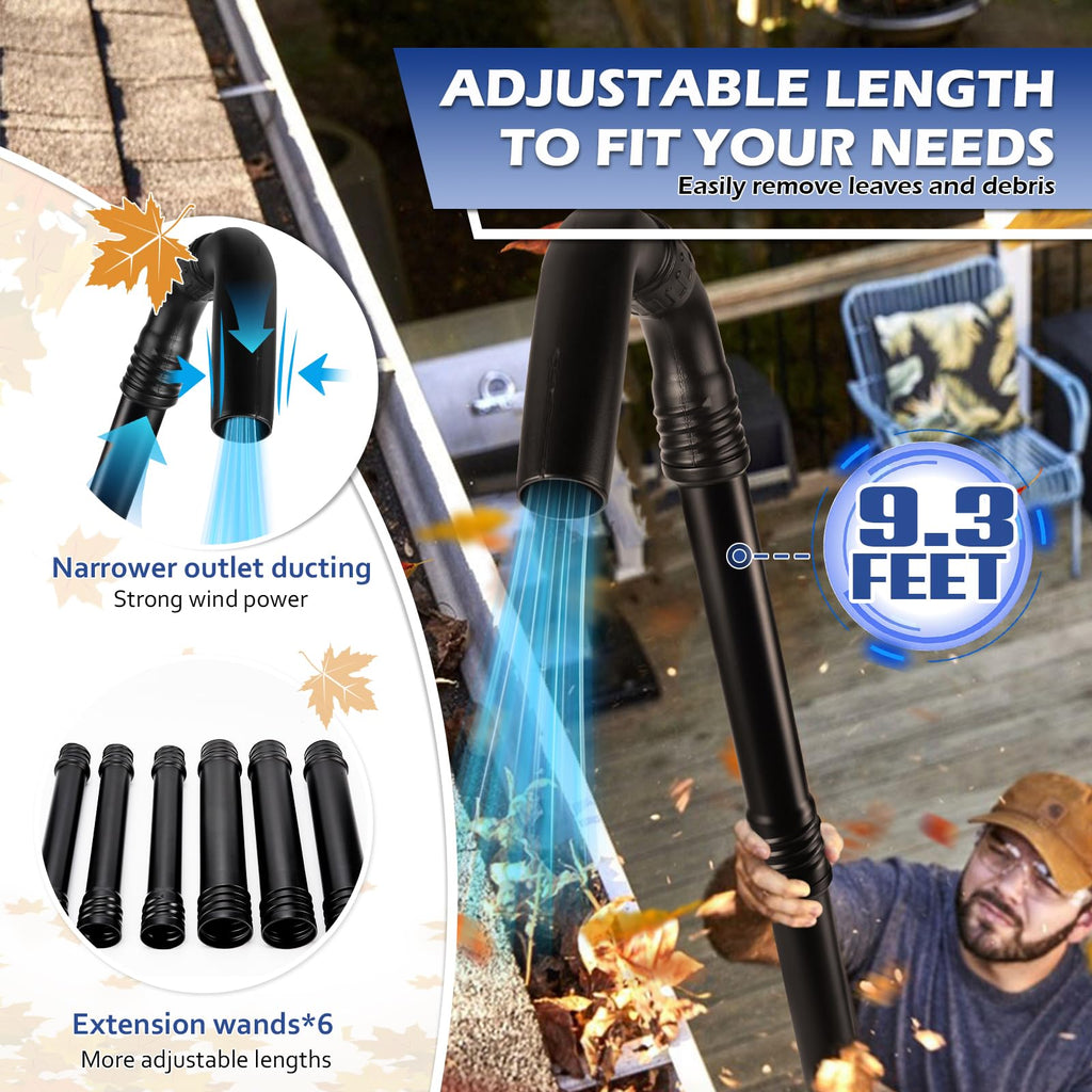 Universal Gutter Cleaning Tools for Leaf Blowers A40267