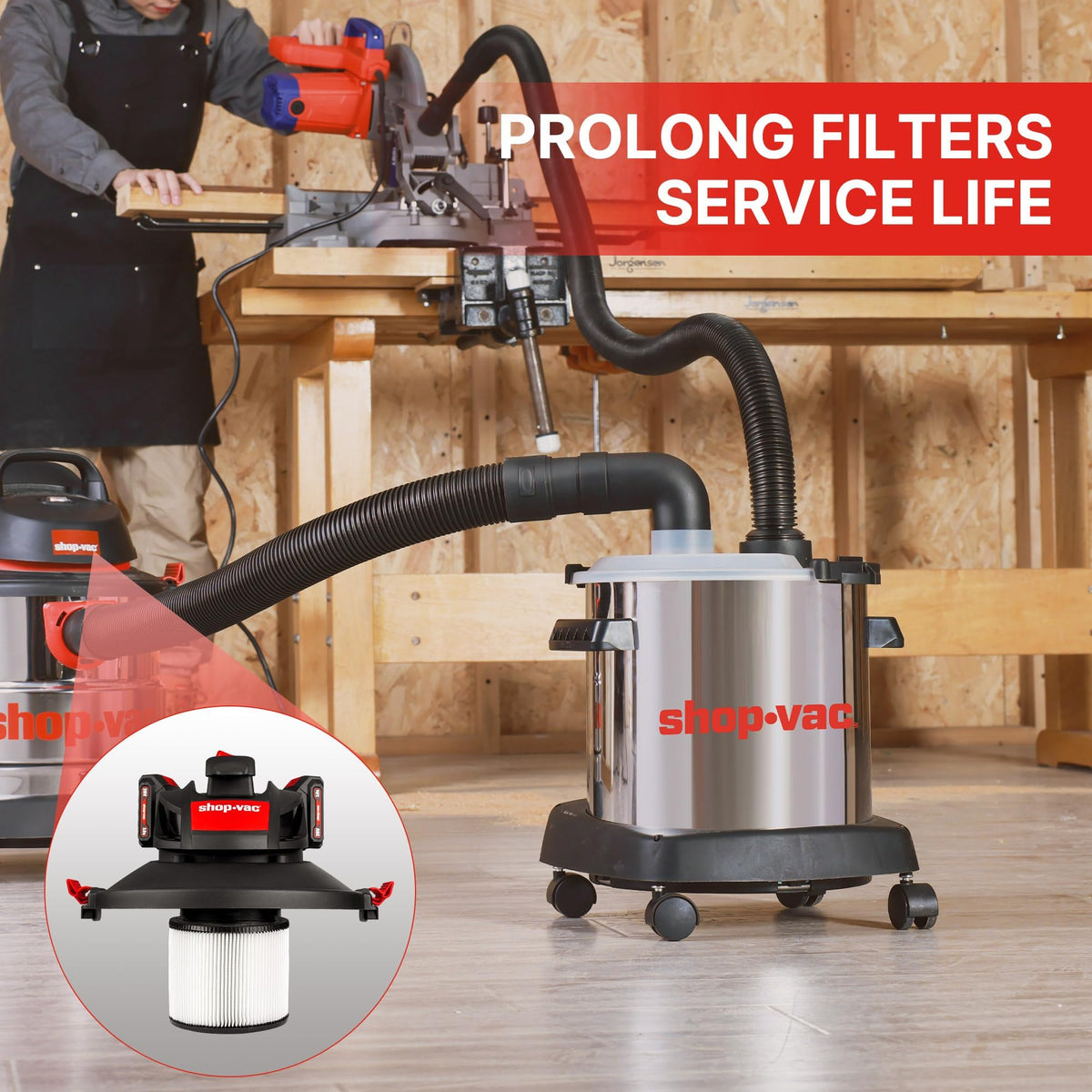 5 Gallon Stainless Steel Dust Collector B96117