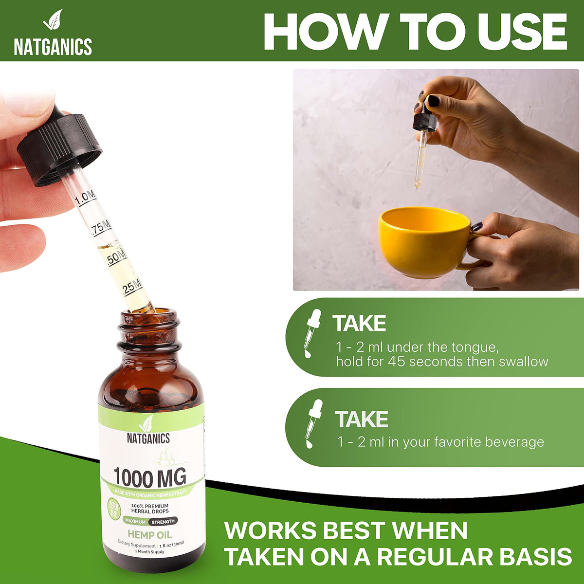 Organic Hemp Oil 1000mg R1879