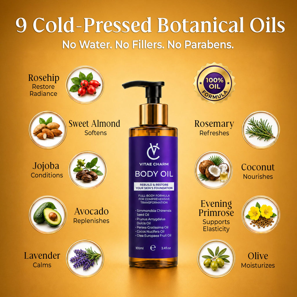 Body Oil 13.6 fl oz 4 Pack X19415