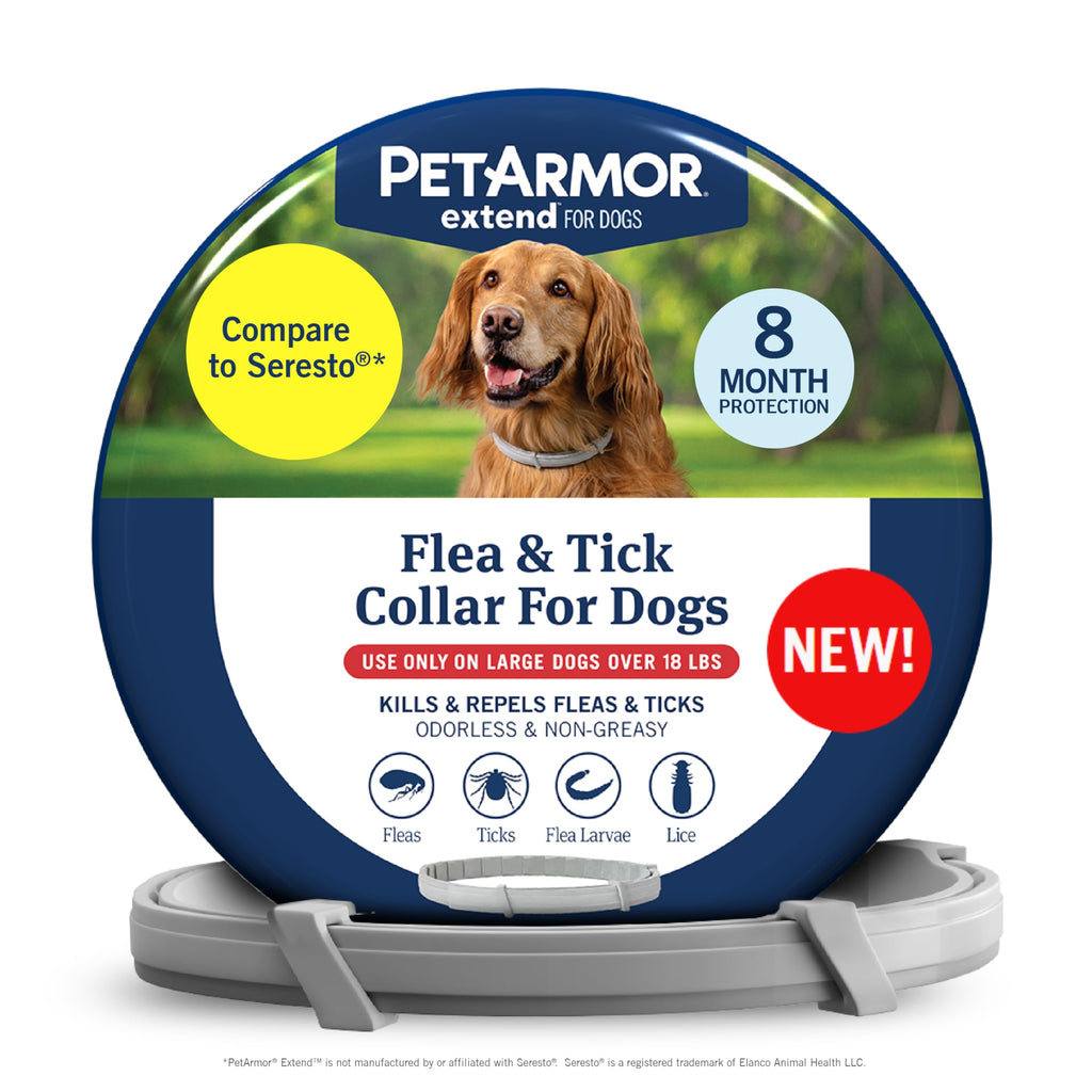 Large Dog Flea and Tick Collar 8 Months Protection A8094