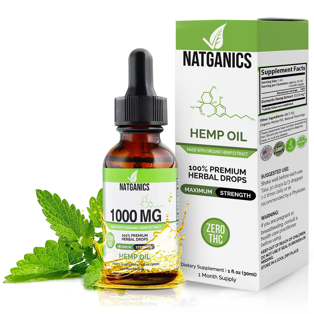 Organic Hemp Oil 1000mg R1879