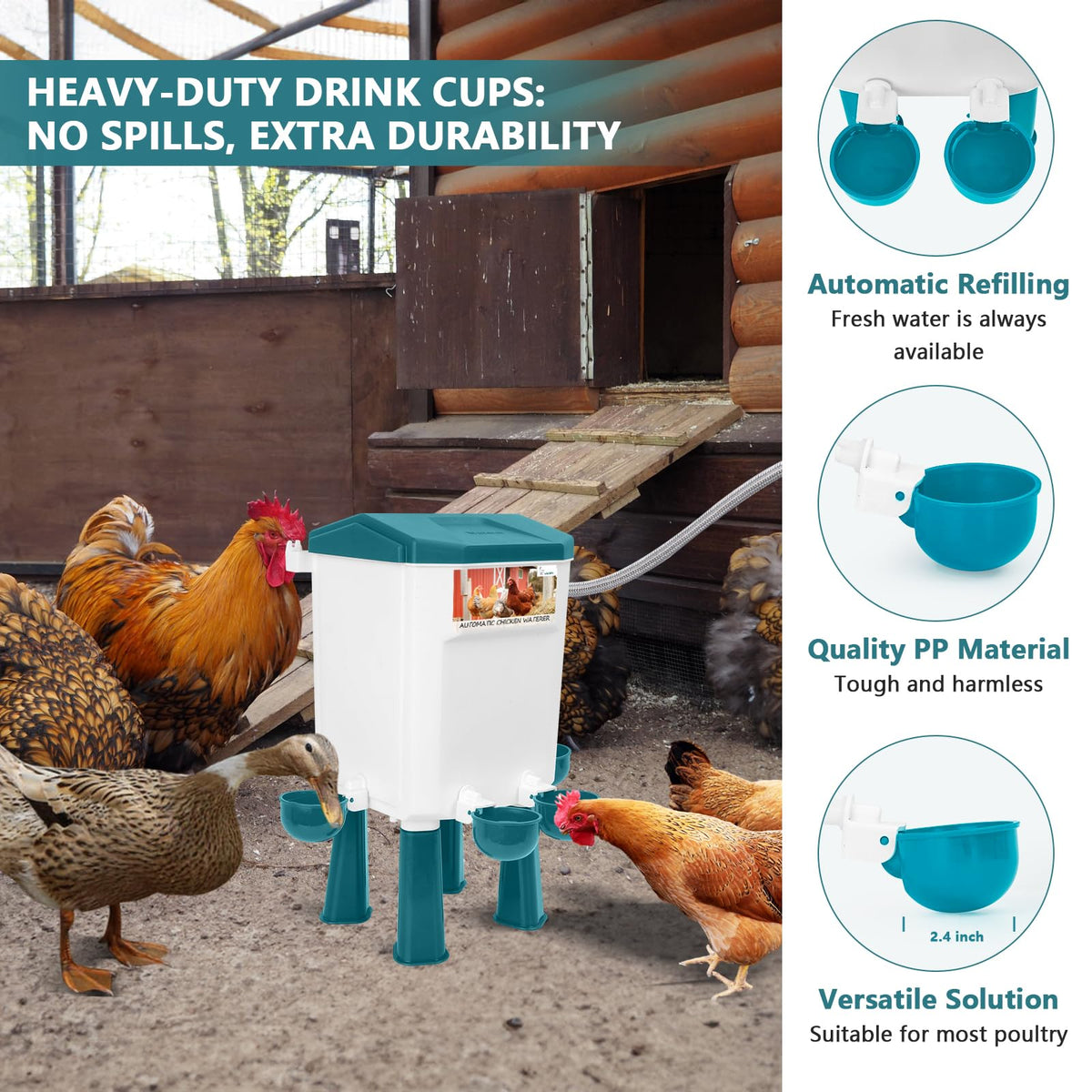 Automatic Chicken Waterer X611