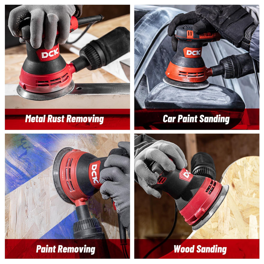 3.0 AMP Corded Random Orbital Sander J409