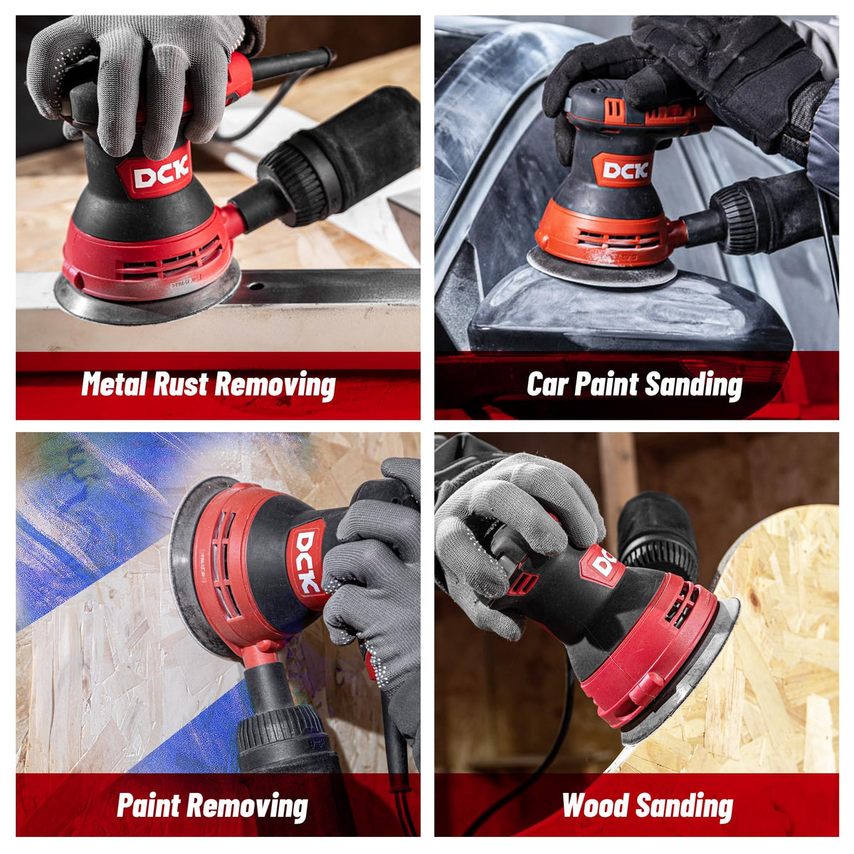 3.0 AMP Corded Random Orbital Sander J409