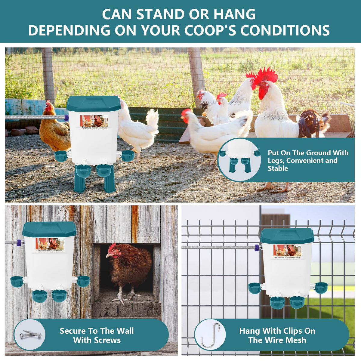 Automatic Chicken Waterer X611