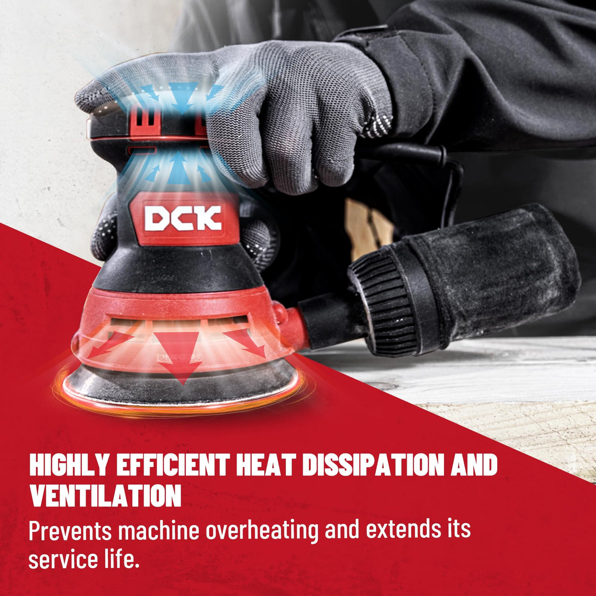 3.0 AMP Corded Random Orbital Sander J409