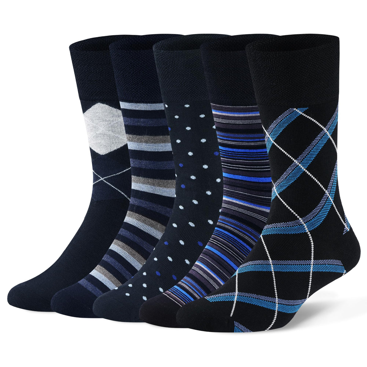 Viscose from Bamboo Non Binding Top Crew Socks N61713