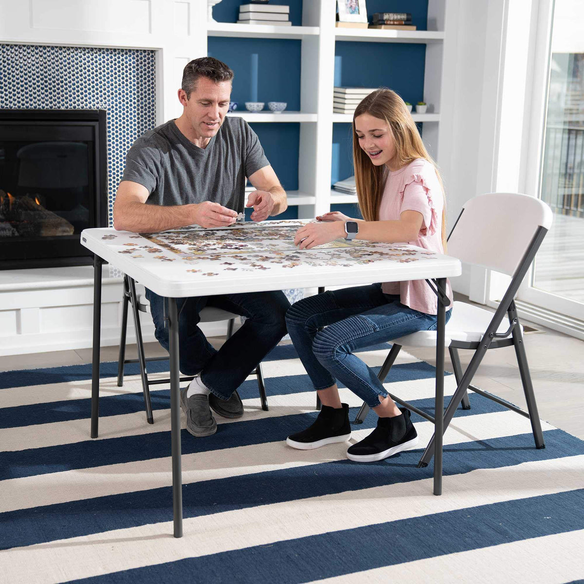 37-Inch Square Folding Card Table T6171