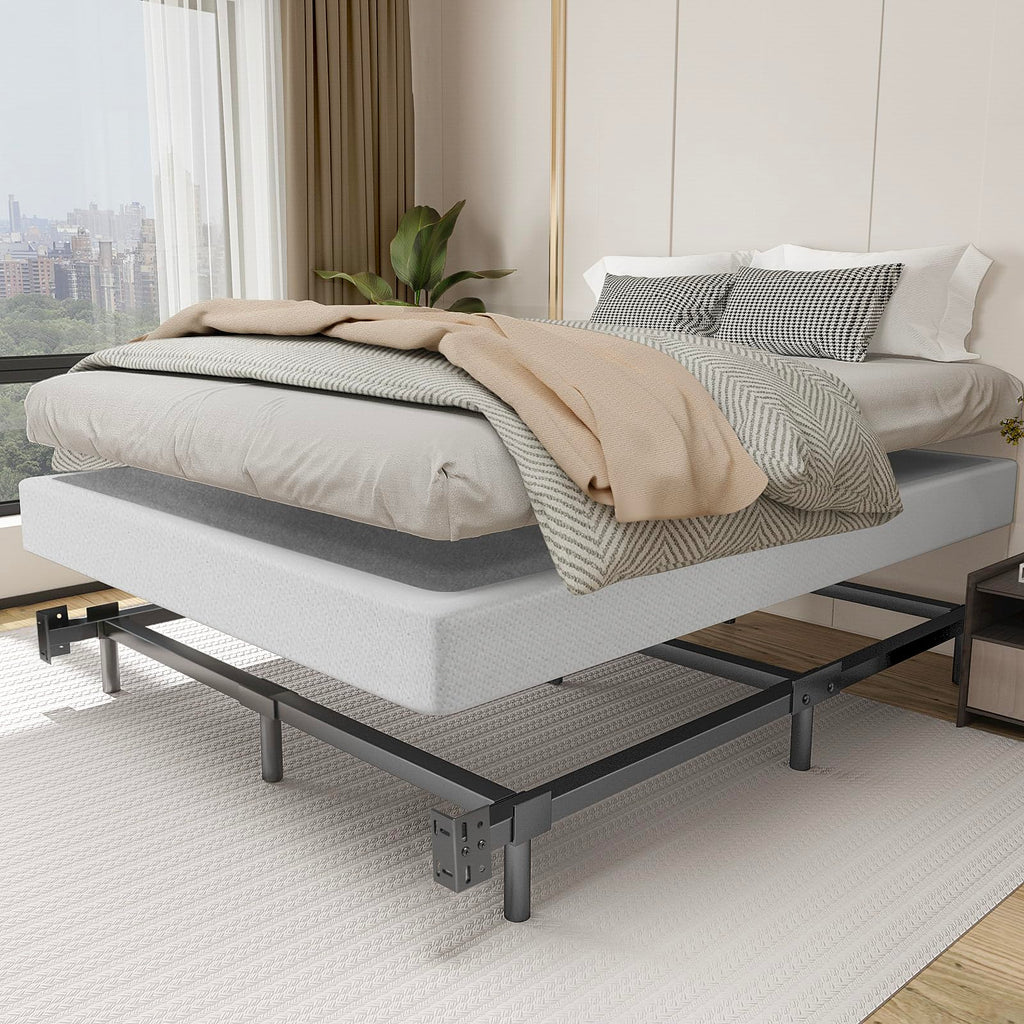 Queen Size 7 Inch Metal Bed Frame N59429
