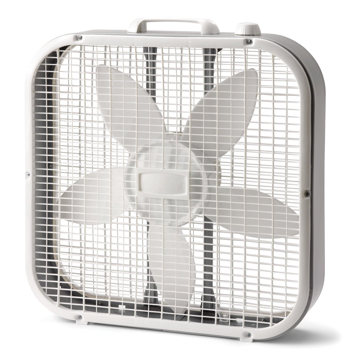 20 Inch 3 Speed White Box Fan L5044