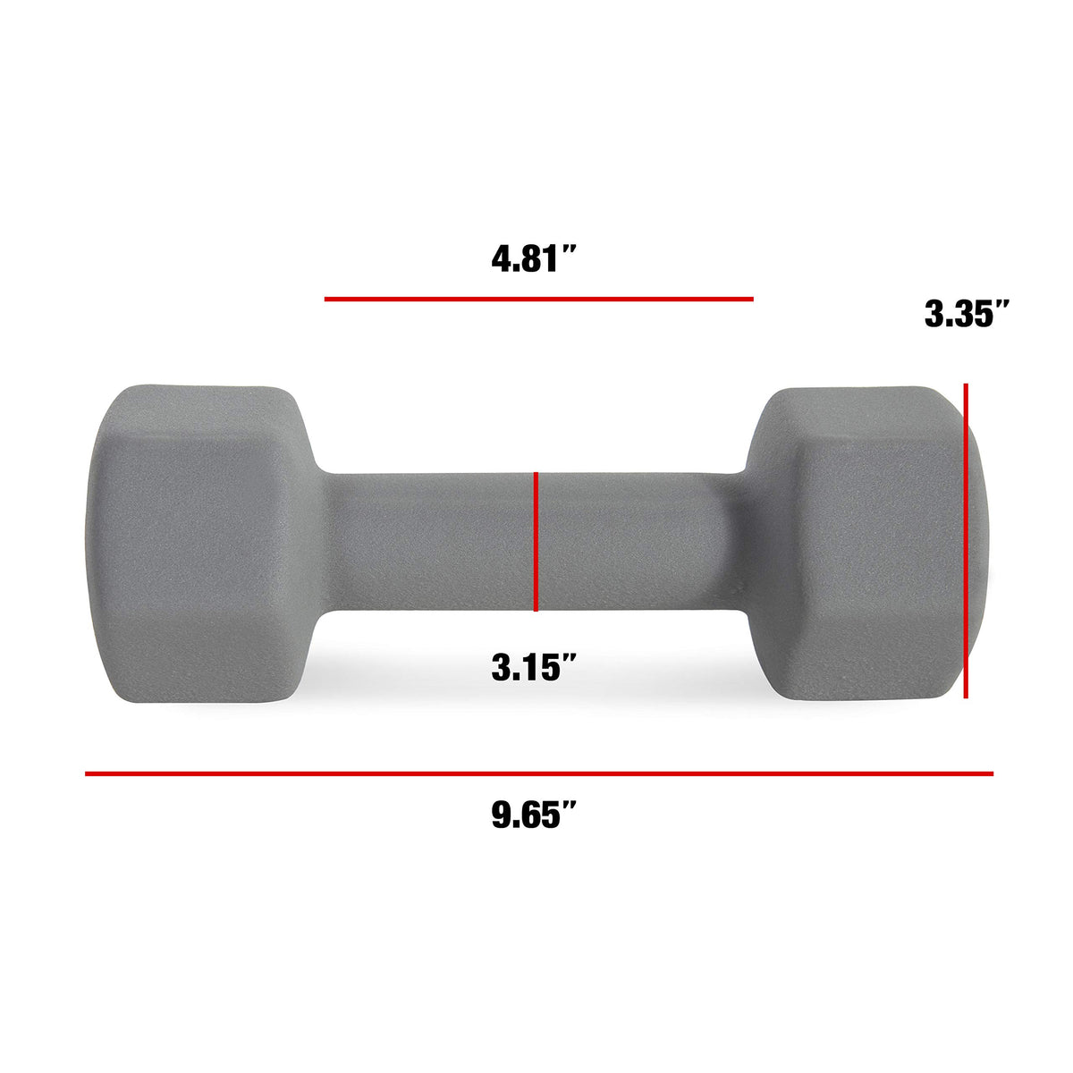 Neoprene Coated Dumbbells S2700