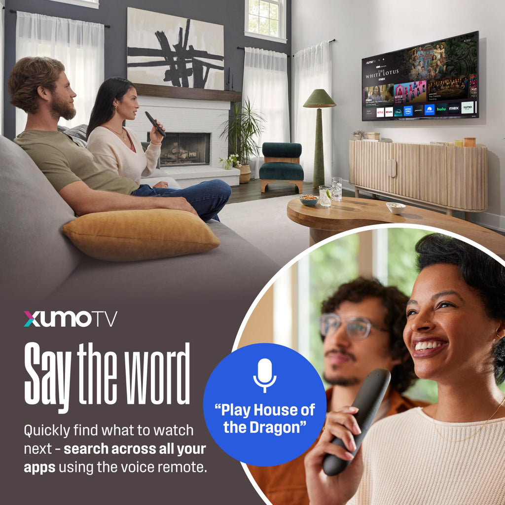 32-inch HD Smart Flat Screen TV with Voice Remote W4466