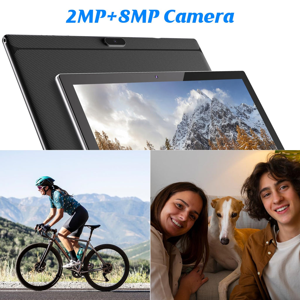 10 inch Tablet with Keyboard 2 in 1 Android 15 8GB+32GB 6000mAh P536762