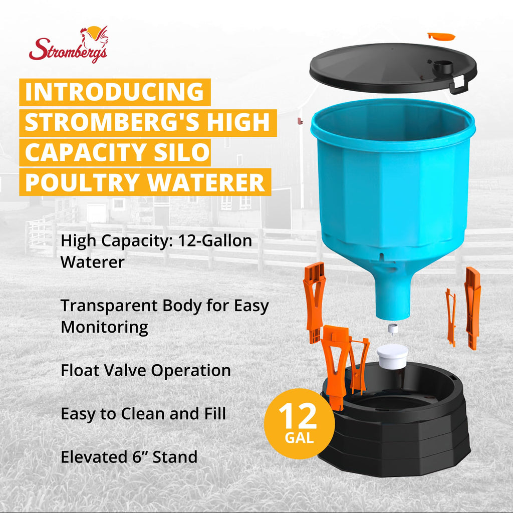 12 Gallon Poultry Waterer U576