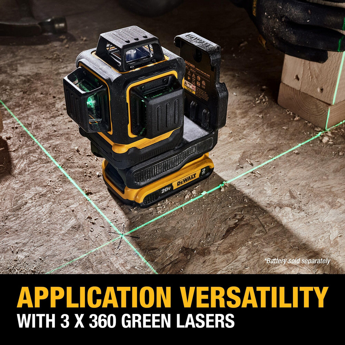 20V MAX Cross Line Laser Level O910469