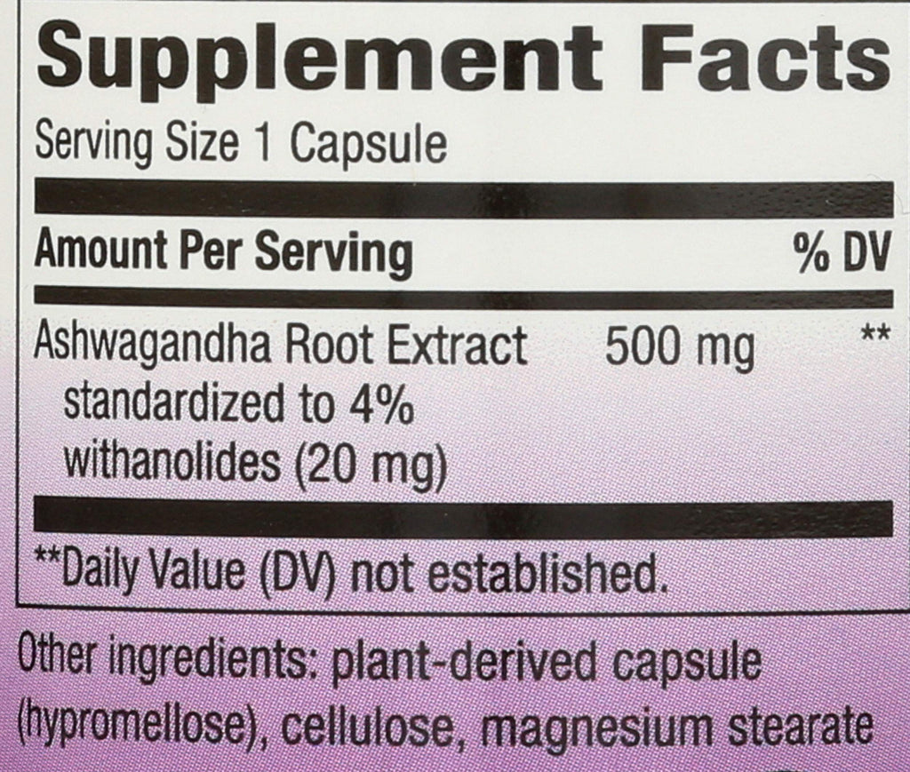Ashwagandha 60 Capsules B9477