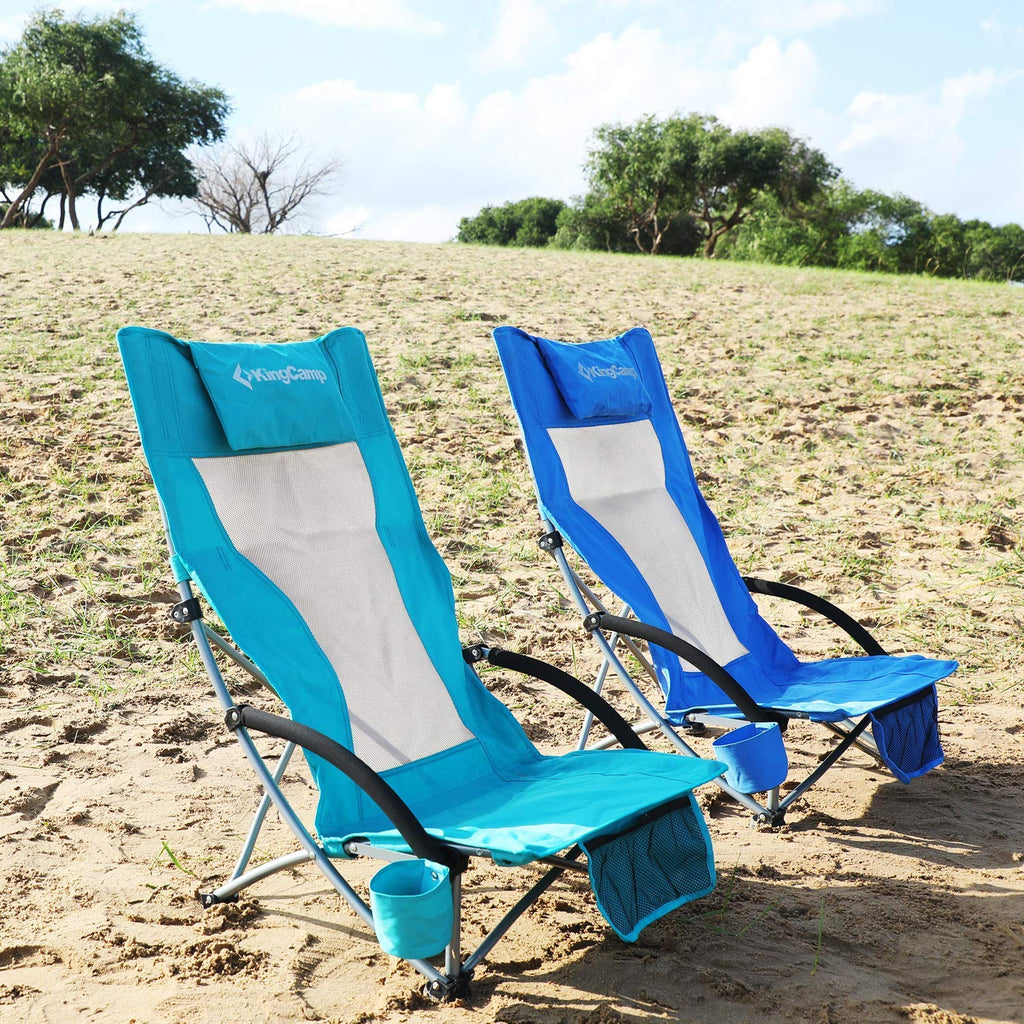 High Back Folding Beach Chair 2 Packs N91143