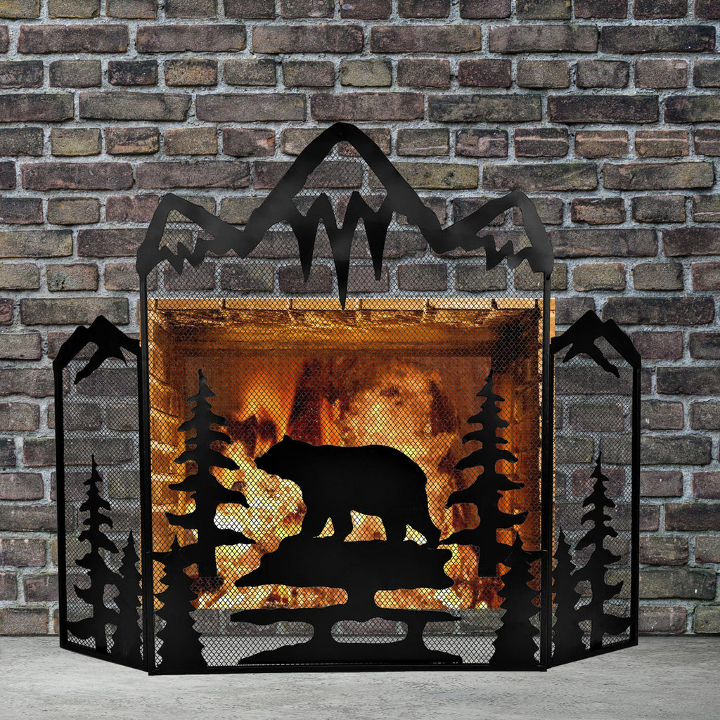 3-Panel Fireplace Screen V54788